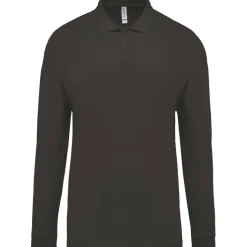 Kariban K256 - Polo piqué manches longues homme