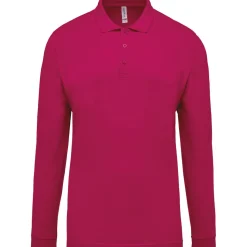 Kariban K256 - Polo piqué manches longues homme