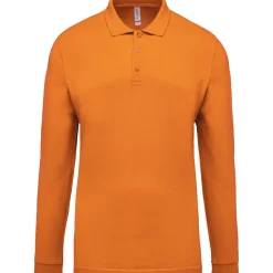 Kariban K256 - Polo piqué manches longues homme