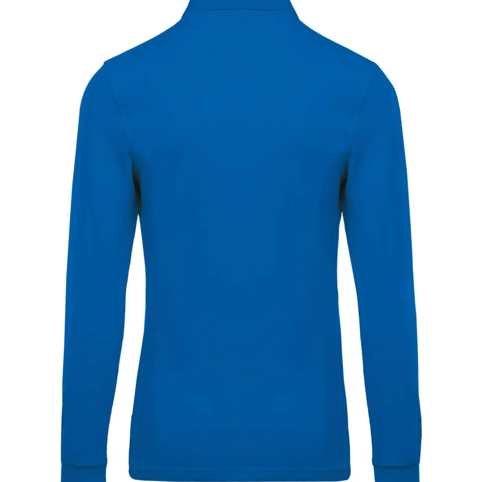 Kariban K256 - Polo piqué manches longues homme