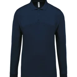 Kariban K256 - Polo piqué manches longues homme