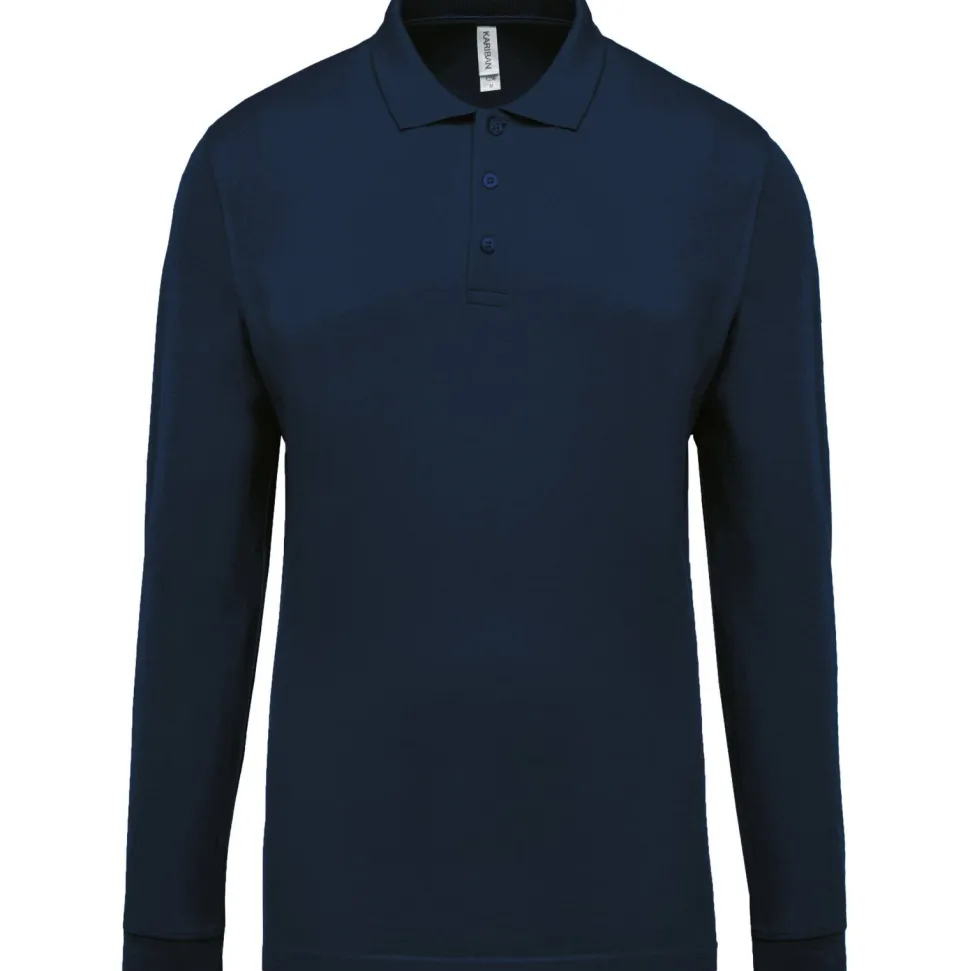 Kariban K256 - Polo piqué manches longues homme