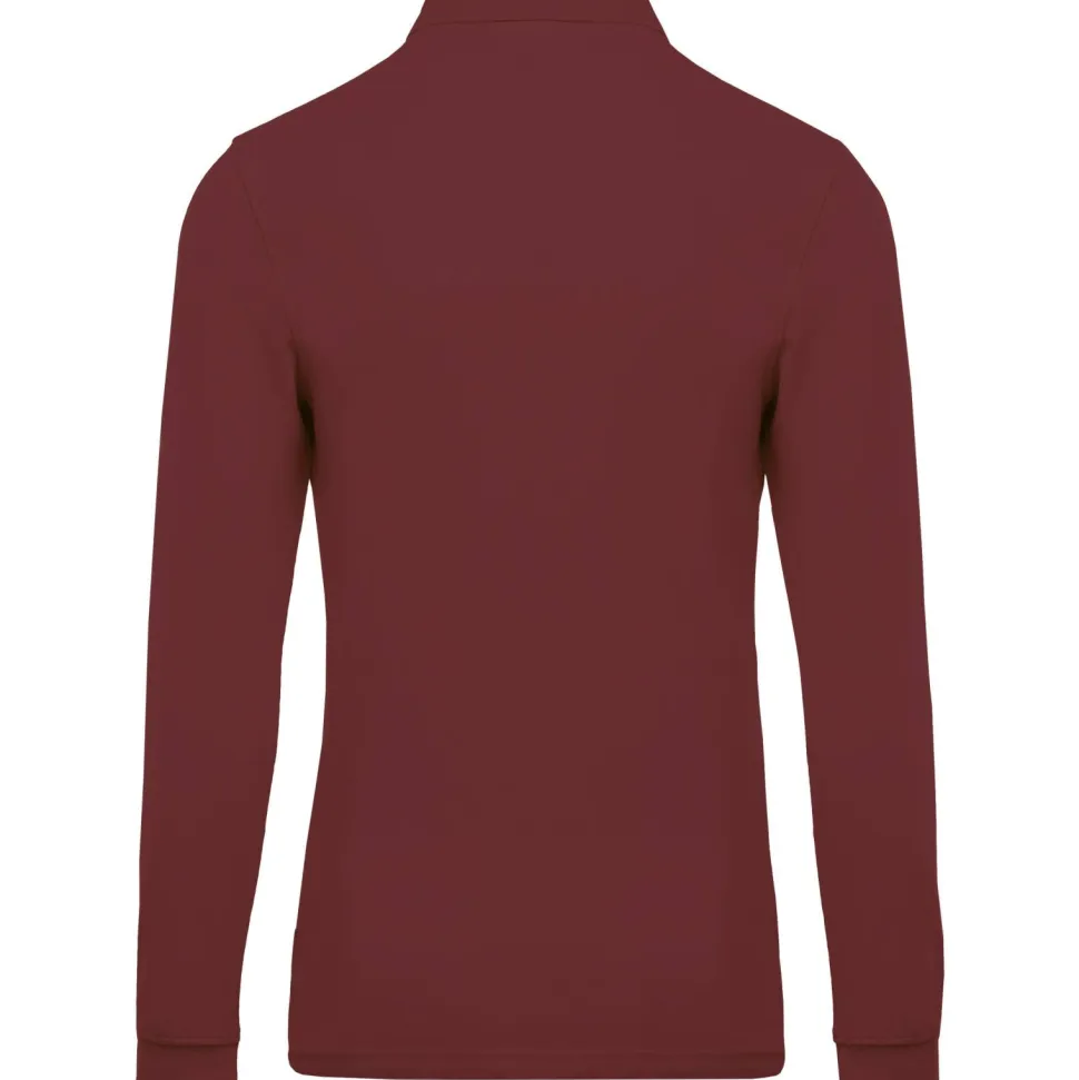 Kariban K256 - Polo piqué manches longues homme