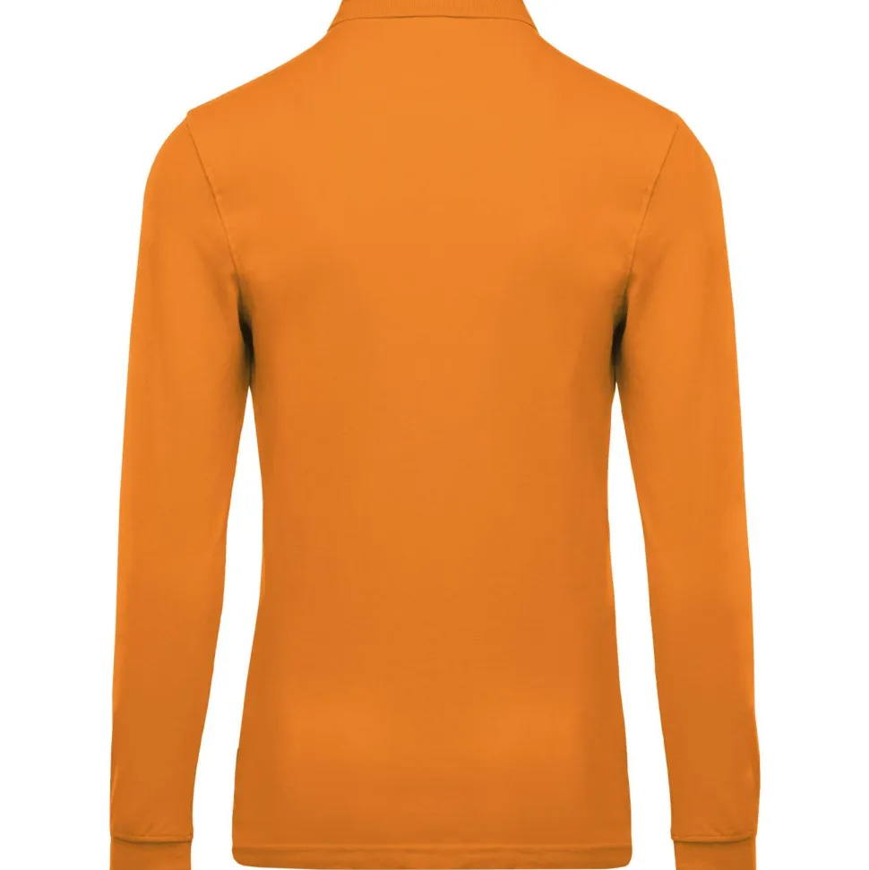 Kariban K256 - Polo piqué manches longues homme