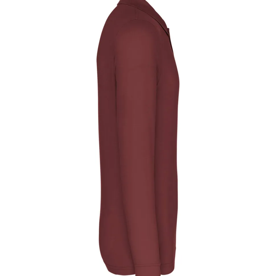 Kariban K256 - Polo piqué manches longues homme