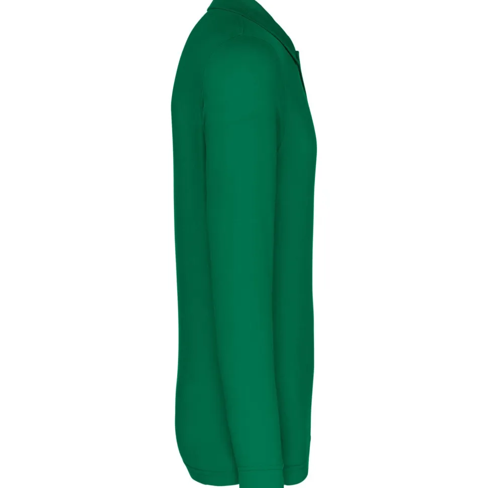 Kariban K256 - Polo piqué manches longues homme