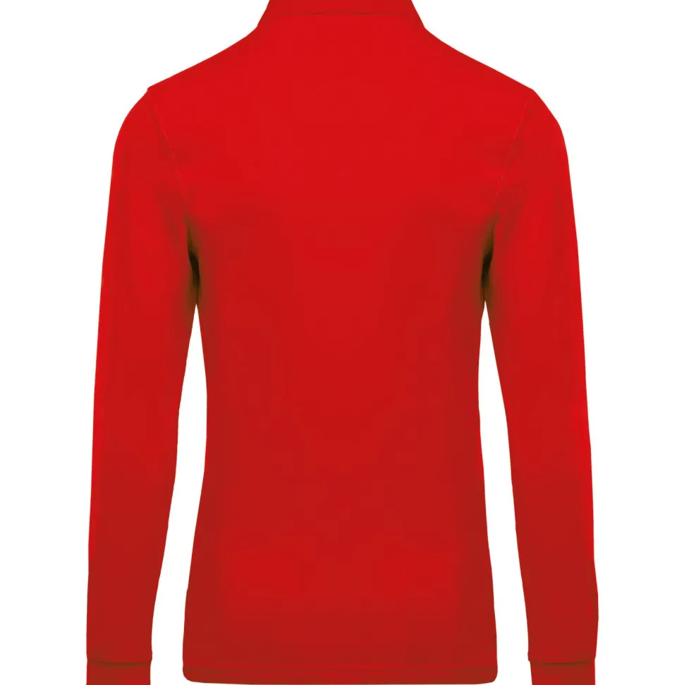 Kariban K256 - Polo piqué manches longues homme