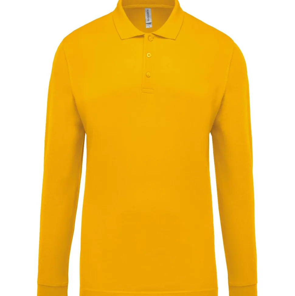 Kariban K256 - Polo piqué manches longues homme