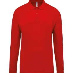 Kariban K256 - Polo piqué manches longues homme