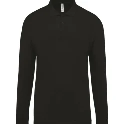 Kariban K256 - Polo piqué manches longues homme