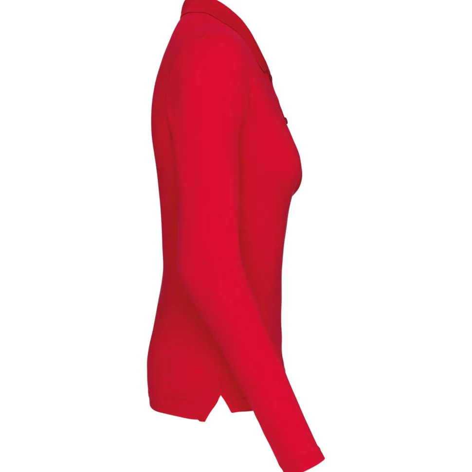 Kariban K257 - Polo piqué manches longues femme