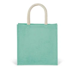 Kimood KI0274 - Sac style cabas en toile de jute - grand modèle