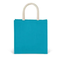 Kimood KI0274 - Sac style cabas en toile de jute - grand modèle