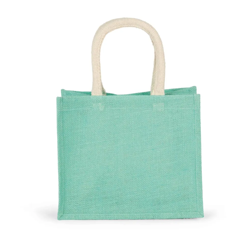 Kimood KI0273 - Sac style cabas en toile de jute - modèle moyen