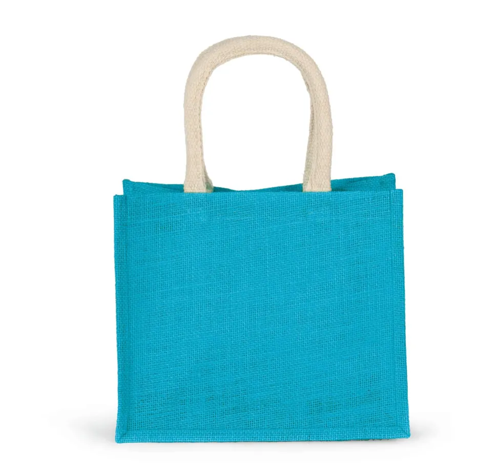 Kimood KI0273 - Sac style cabas en toile de jute - modèle moyen