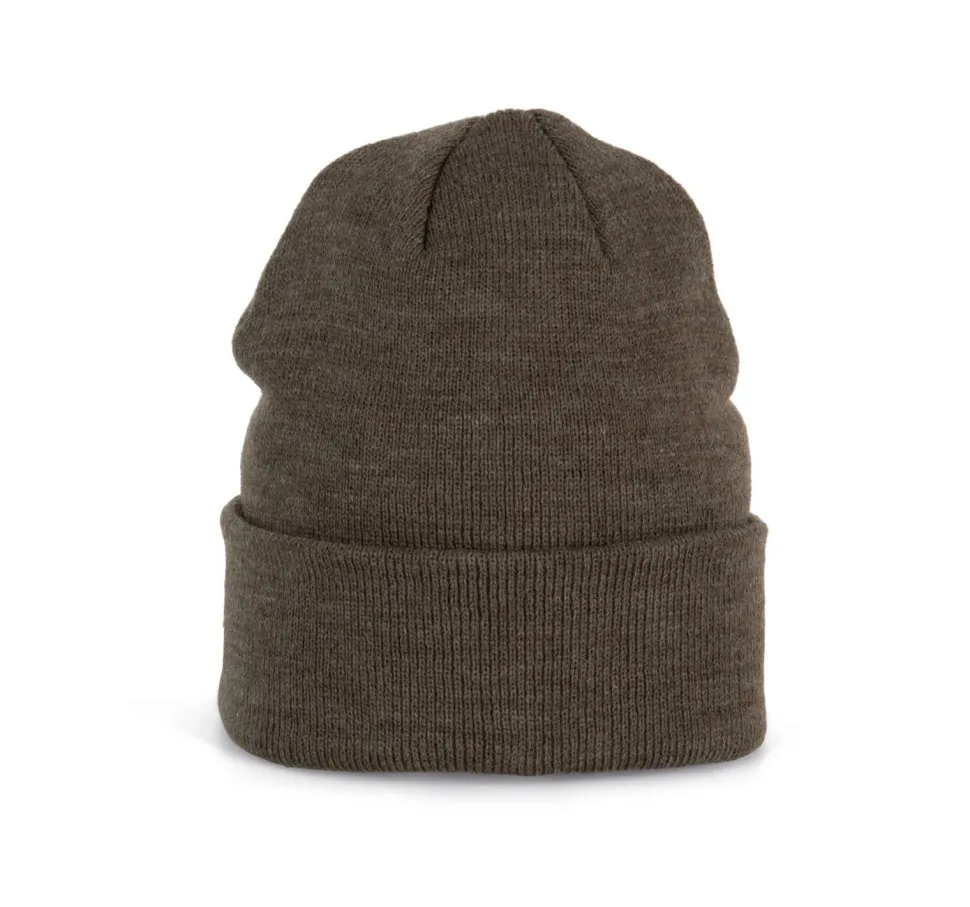 K-up KP031 - Bonnet Revers Doublé en Acrylique Confortable