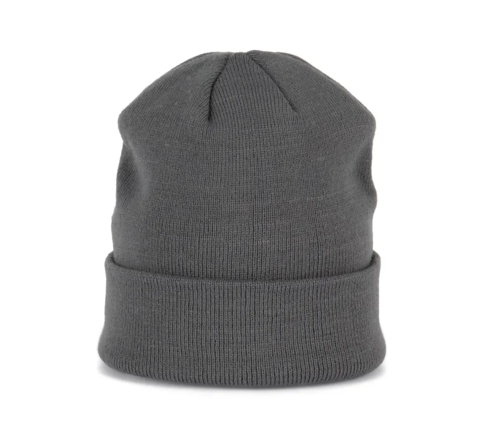 K-up KP031 - Bonnet Revers Doublé en Acrylique Confortable