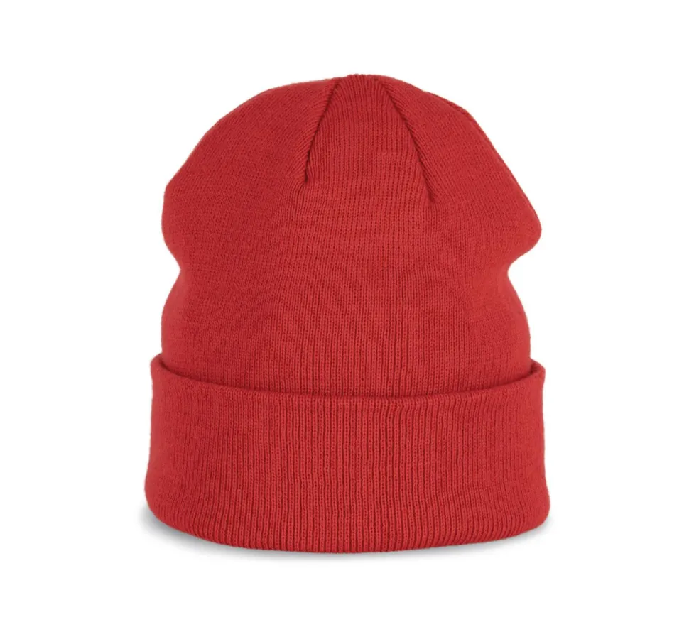 K-up KP031 - Bonnet Revers Doublé en Acrylique Confortable