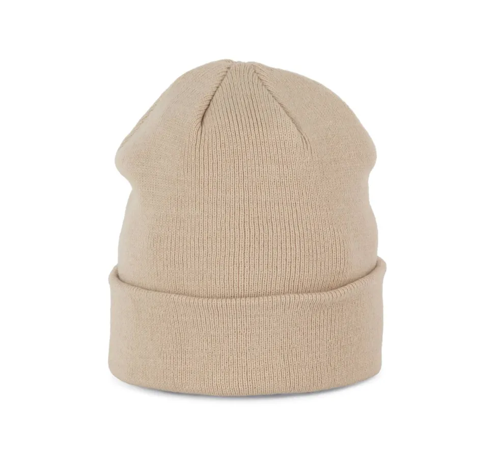 K-up KP031 - Bonnet Revers Doublé en Acrylique Confortable