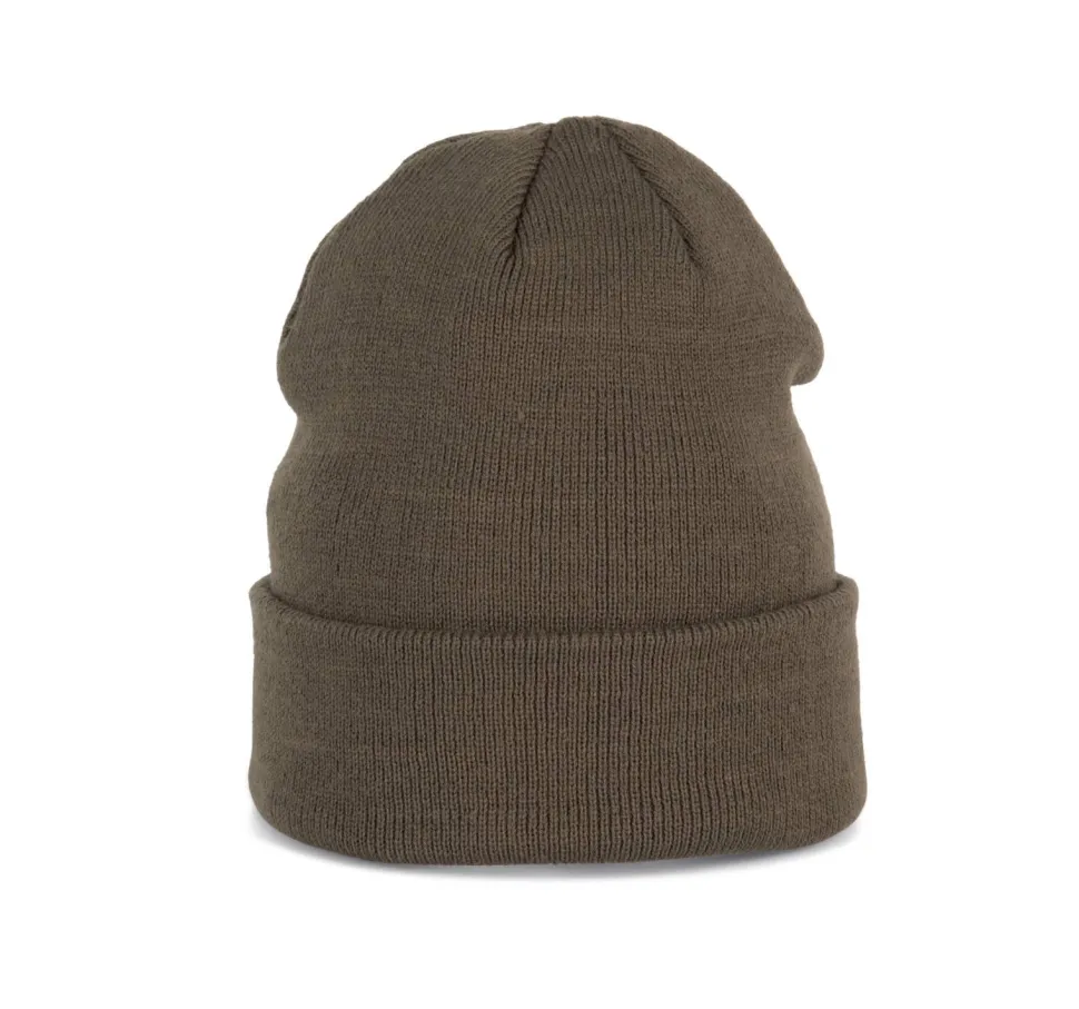 K-up KP031 - Bonnet Revers Doublé en Acrylique Confortable