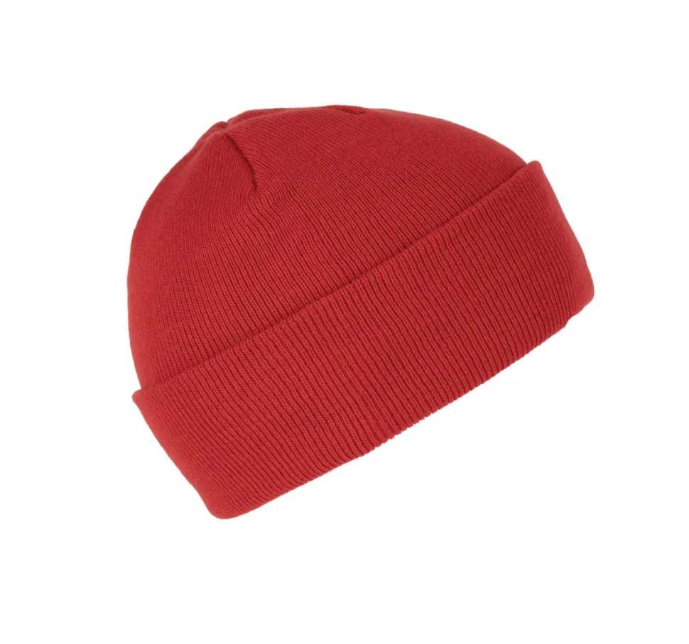 K-up KP031 - Bonnet Revers Doublé en Acrylique Confortable