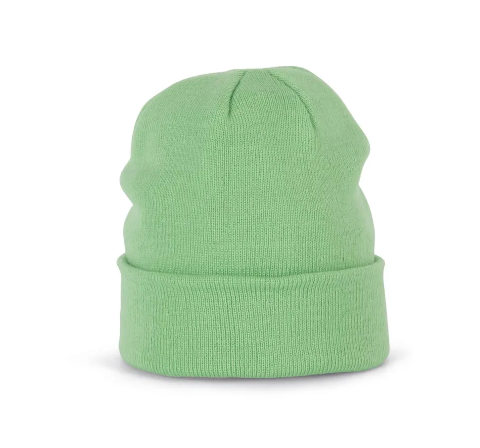 K-up KP031 - Bonnet Revers Doublé en Acrylique Confortable