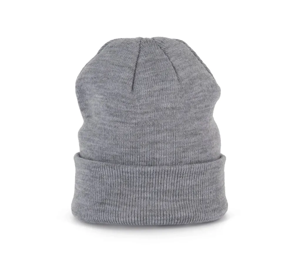K-up KP031 - Bonnet Revers Doublé en Acrylique Confortable