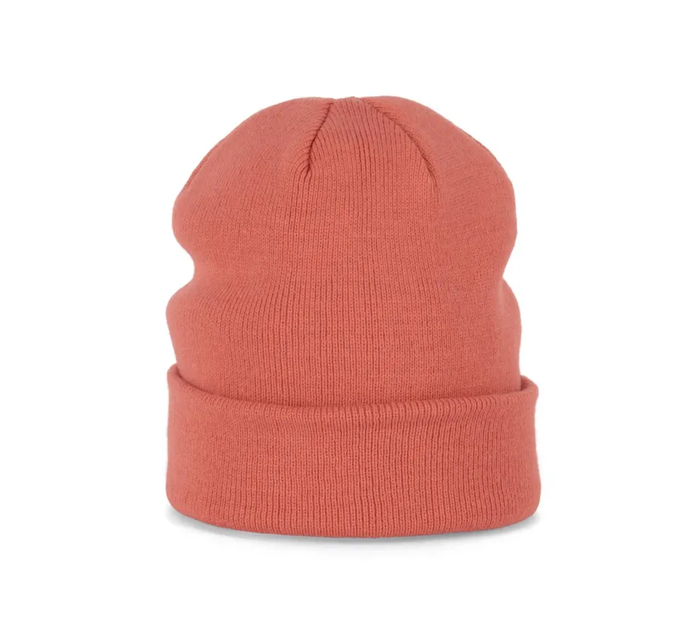 K-up KP031 - Bonnet Revers Doublé en Acrylique Confortable