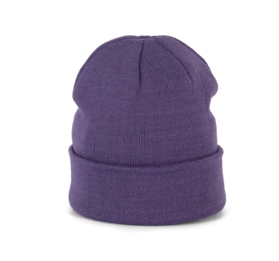 K-up KP031 - Bonnet Revers Doublé en Acrylique Confortable