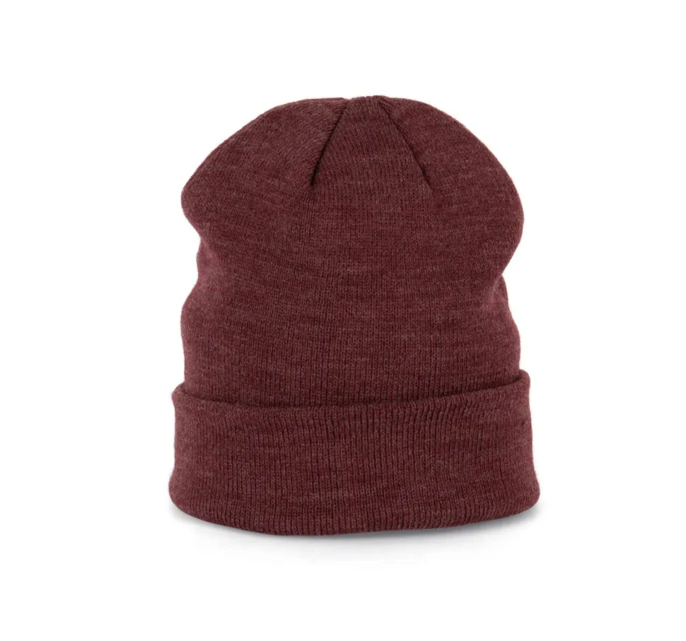K-up KP031 - Bonnet Revers Doublé en Acrylique Confortable