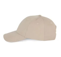 K-up KP153 - CASQUETTE AVEC SANDWICH CONTRASTÉ - 6 PANNEAUX