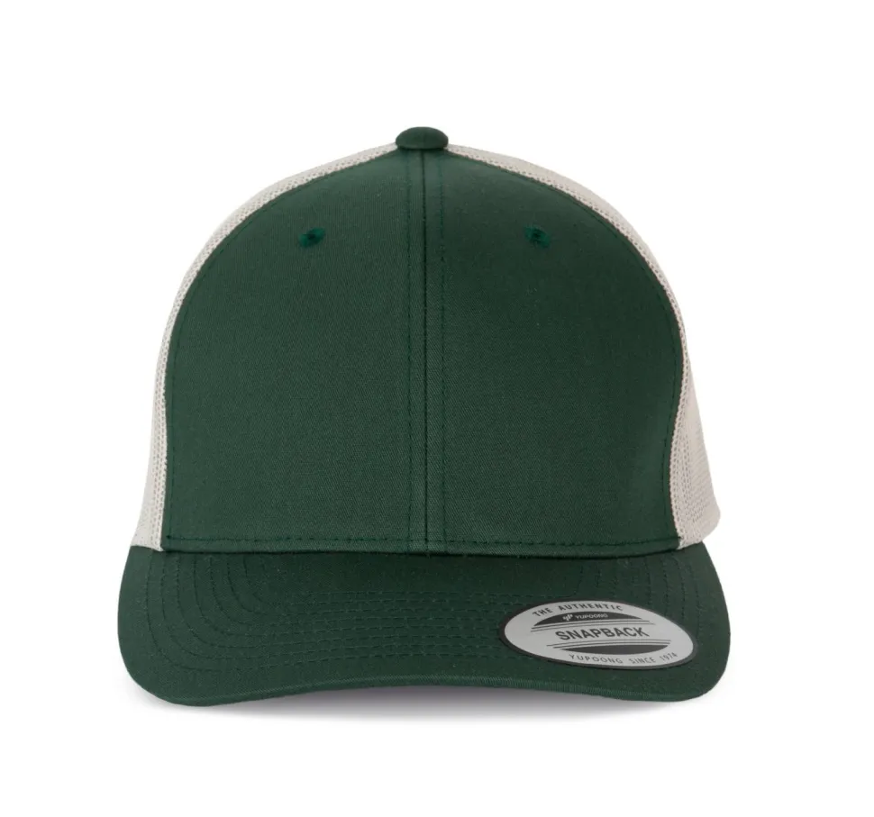 K-up KP912 - Casquette Trucker modèle rétro - 6 panneaux