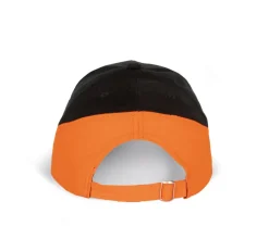 K-up KP045 - RACING - CASQUETTE BICOLORE 6 PANNEAUX