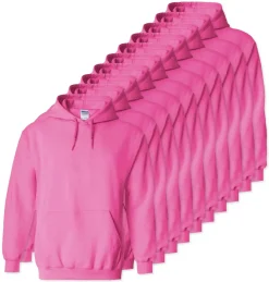 Lot de 100 Gildan 18500 - Sweat à capuche en molleton Heavy Blend