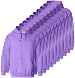 Lot de 100 Gildan 18500 - Sweat à capuche en molleton Heavy Blend