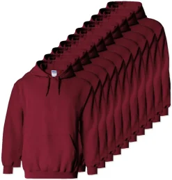 Lot de 100 Gildan 18500 - Sweat à capuche en molleton Heavy Blend