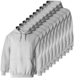 Lot de 100 Gildan 18500 - Sweat à capuche en molleton Heavy Blend