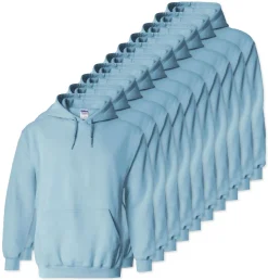 Lot de 100 Gildan 18500 - Sweat à capuche en molleton Heavy Blend