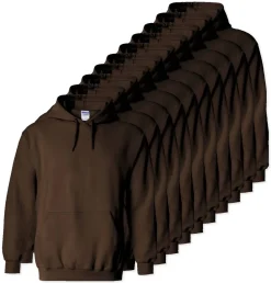 Lot de 100 Gildan 18500 - Sweat à capuche en molleton Heavy Blend
