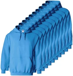 Lot de 100 Gildan 18500 - Sweat à capuche en molleton Heavy Blend
