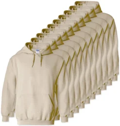 Lot de 100 Gildan 18500 - Sweat à capuche en molleton Heavy Blend