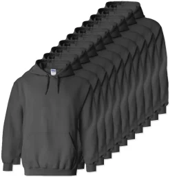 Lot de 100 Gildan 18500 - Sweat à capuche en molleton Heavy Blend