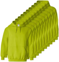 Lot de 100 Gildan 18500 - Sweat à capuche en molleton Heavy Blend