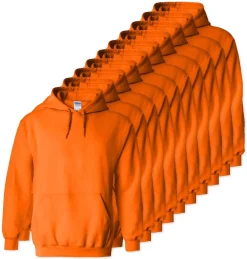 Lot de 100 Gildan 18500 - Sweat à capuche en molleton Heavy Blend