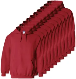Lot de 100 Gildan 18500 - Sweat à capuche en molleton Heavy Blend
