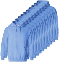 Lot de 100 Gildan 18500 - Sweat à capuche en molleton Heavy Blend