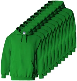 Lot de 100 Gildan 18500 - Sweat à capuche en molleton Heavy Blend