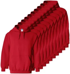 Lot de 100 Gildan 18500 - Sweat à capuche en molleton Heavy Blend
