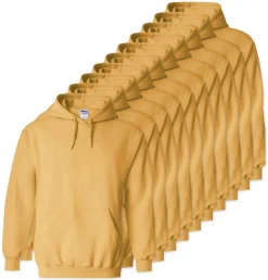 Lot de 100 Gildan 18500 - Sweat à capuche en molleton Heavy Blend
