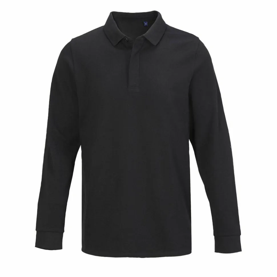 NEOBLU 04396 - OWEN LSL MEN Polo Patte Cachée Manches Longues Homme